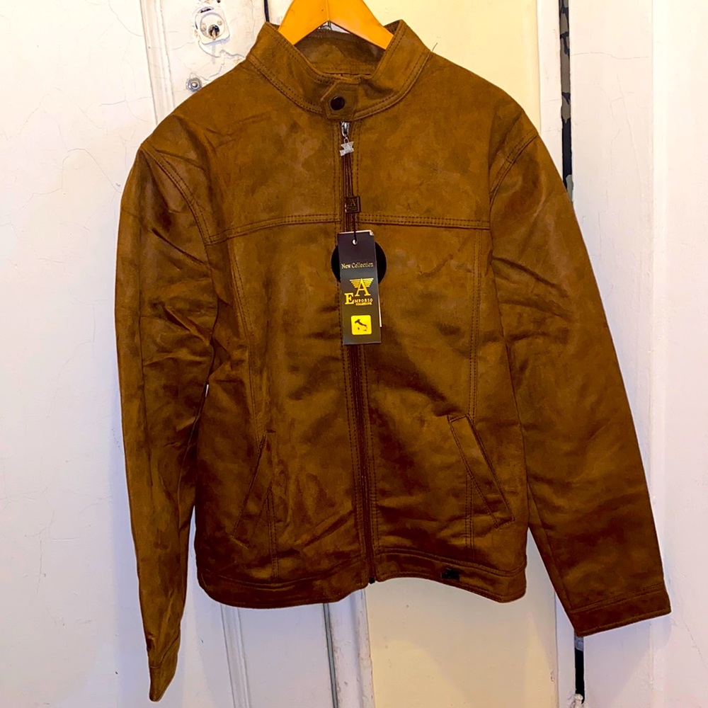 Light Brown Suede Jacket